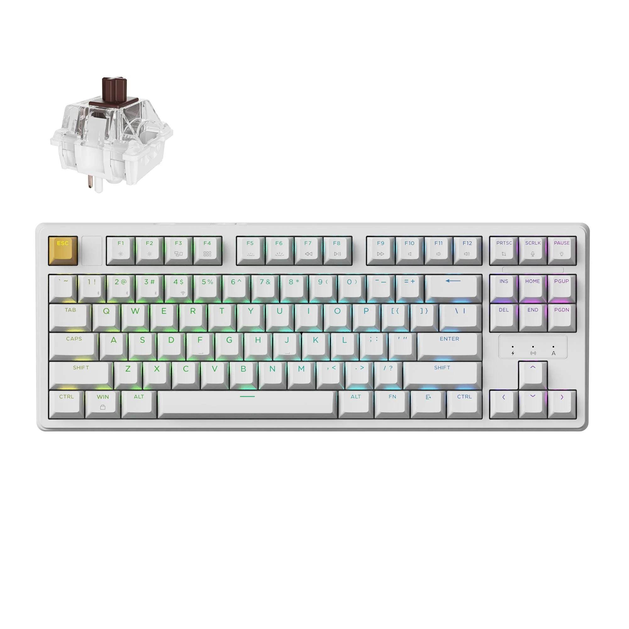 Keychron J4 QMK Wireless Mechanical Keyboard - Image 17