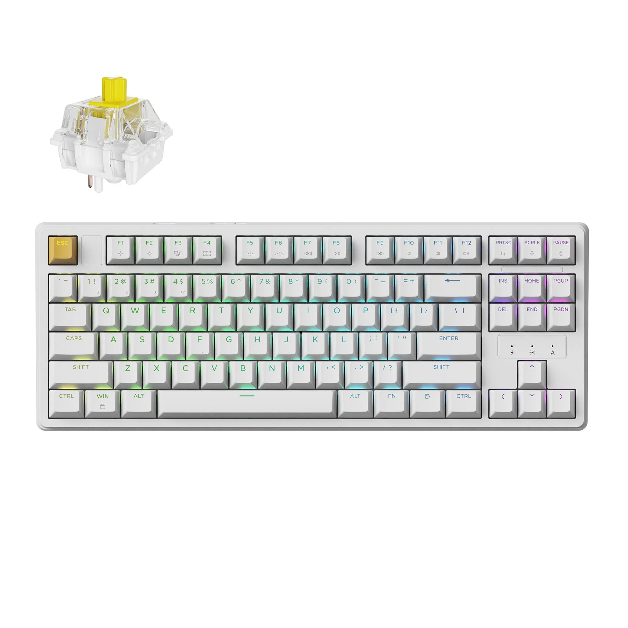Keychron J4 QMK Wireless Mechanical Keyboard - Image 18