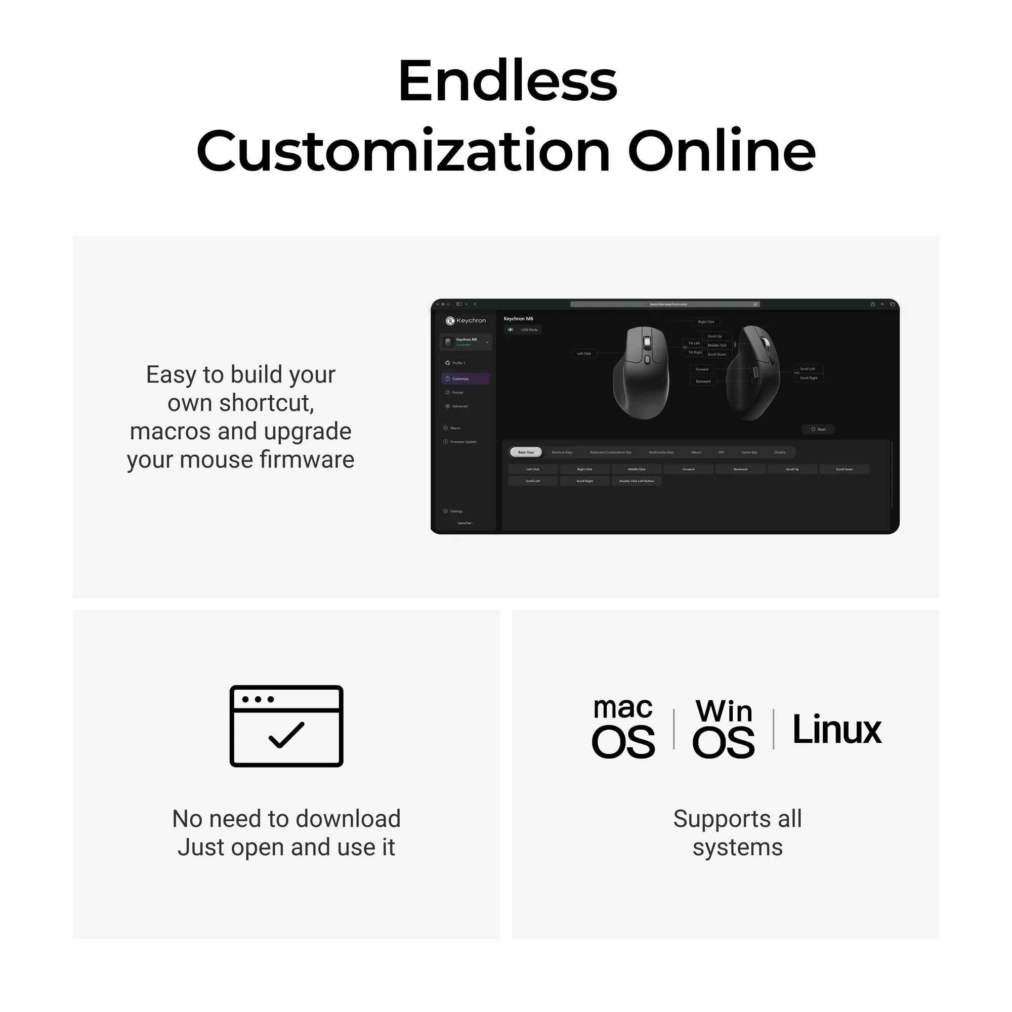 Keychron M6 Wireless Mouse - Image 5