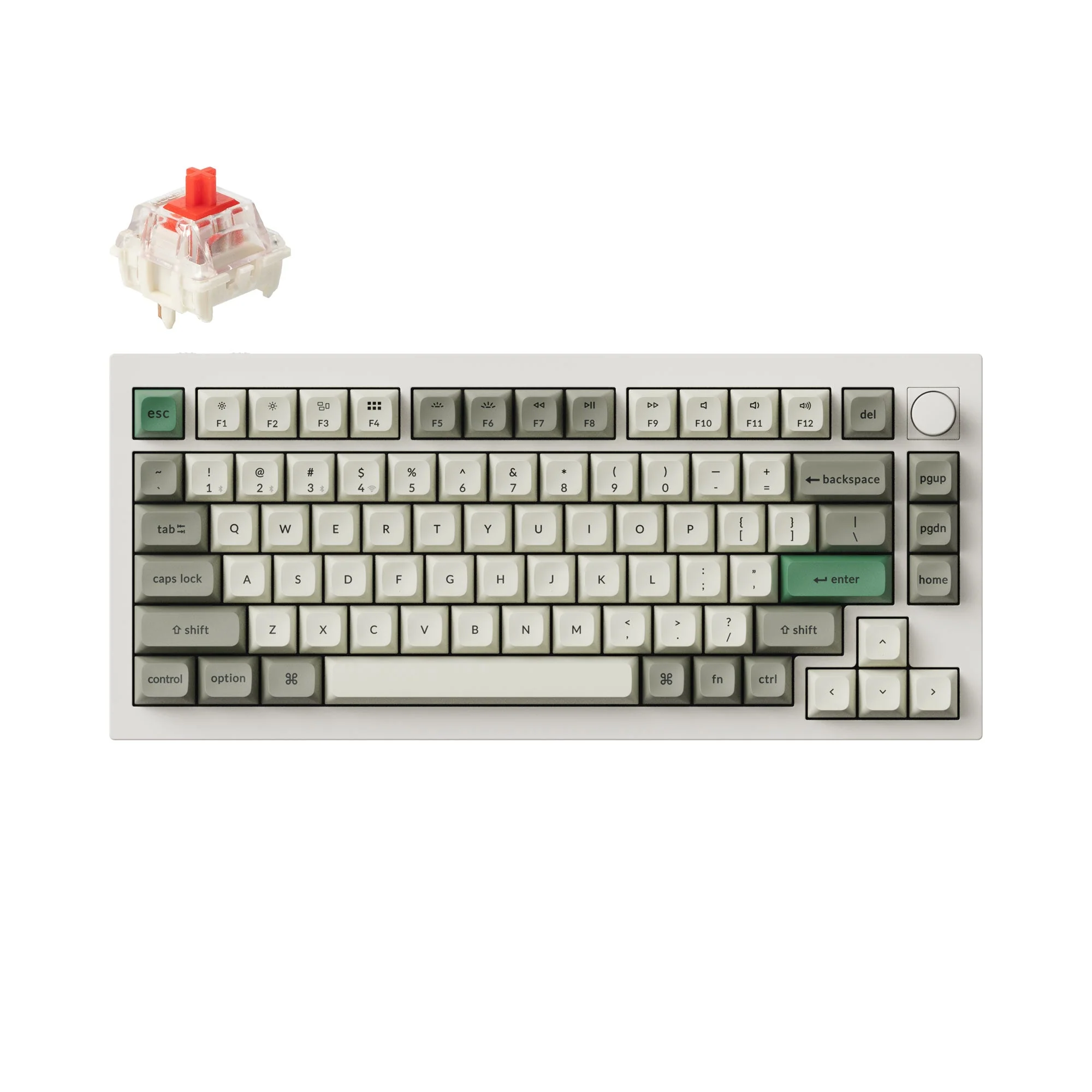 Keychron Q1 Max QMK/VIA Wireless Custom Mechanical Keyboard - Image 10