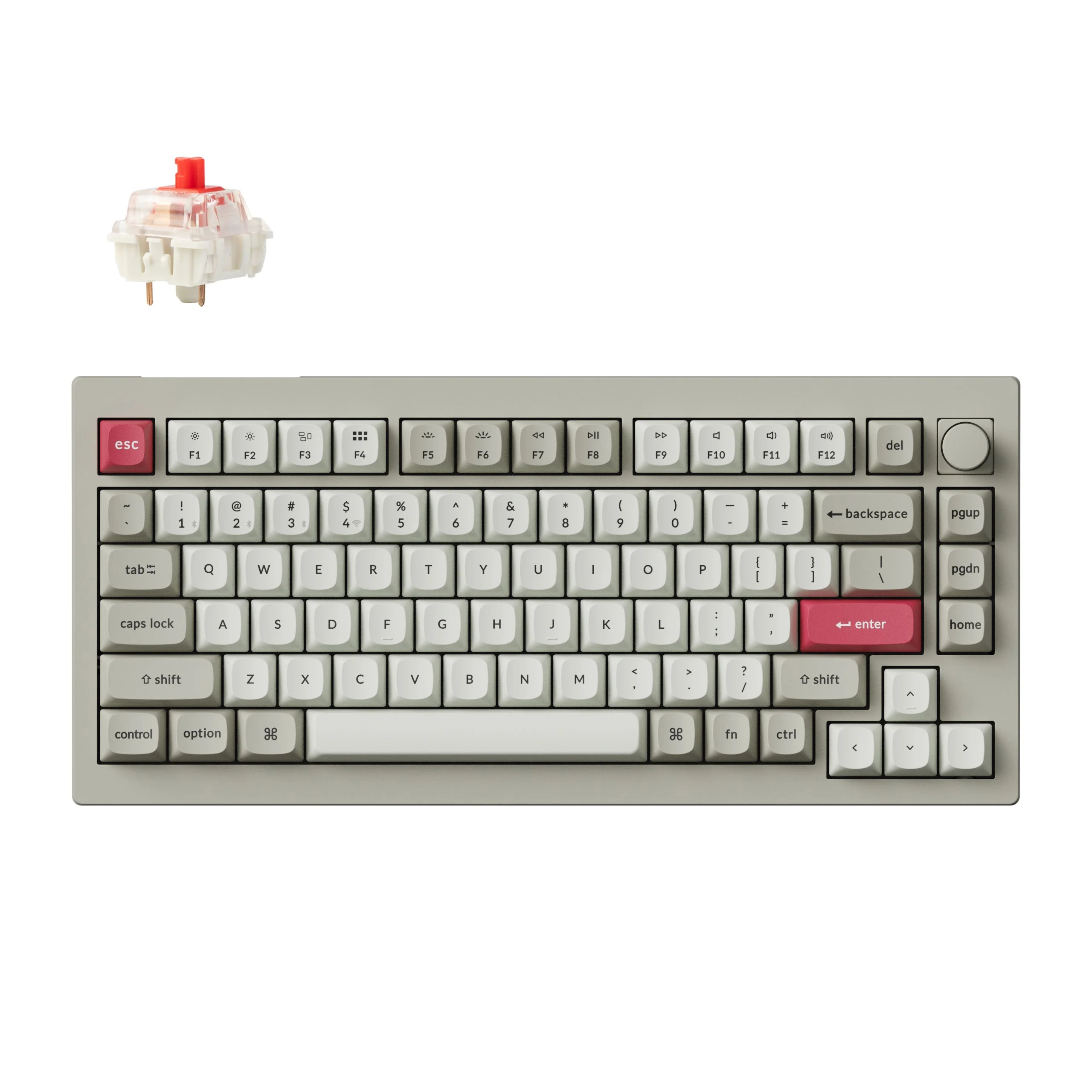 Keychron V1 Max QMK/VIA Wireless Custom Mechanical Keyboard - Image 6